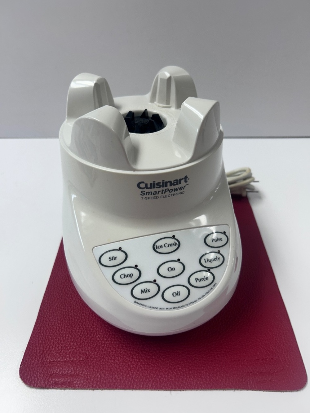 Cuisinart SmartPower SPB-7/SPB-7C  7-Speed White Blender Base Motor Only 500W